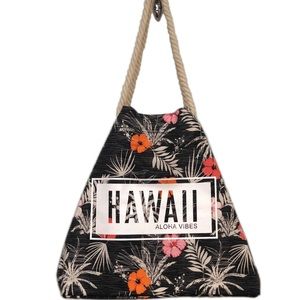 Beach bag, thick rope handles and 2 shapes